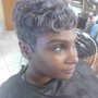 GIRLS  CHEMICAL RELAXER root touch up