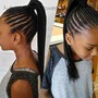 Xlong braided ponytail