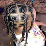 Any extra with the braids like length or Curley in is 20.00 more dollars