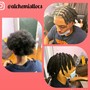 Loc Re-twist shaved sides