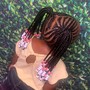 Kid's Boho Knotless Braids