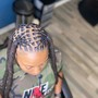 Longs locs retwist and style