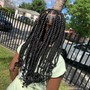 Kid's (girls) scalp Braids with beads ages 2-10 years