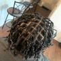 Invisible Locs With Natural Hair