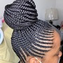 Sm/Medium Knotless BoxBraids ( Lowerback)