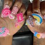 Designs per finger