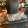 Lace front wig application