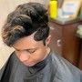 Shampoo and Style Relaxed hair