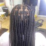 Medium Box Braids