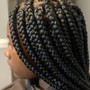 Crochet Braids w/singles(perimeter)