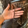 Loc Manicure Long Hair