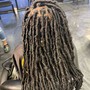 Medium Soft locs (waist length)