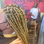 Medium Box Braids(mid-back)