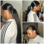 Sleek Ponytail