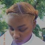 2 Feed In Braids