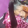 High Ponytail (sew-in)