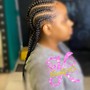 Small Freestyle Feed In Braids