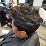 Shampoo, Wrap and Curl