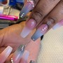 Chrome nail art