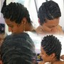 Natural  Hair Twists Outs