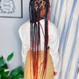 Large Boho Box Braids