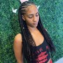 Half  Sew-in / Half Feed -in