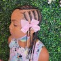 Add hair to kids corn row Braids