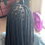 Medium Box Braids