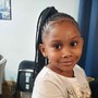 Kid's Braided styles w/weave 12 &amp; under