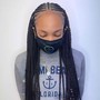 Butt length SMedium braids