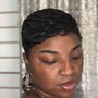 Permanent Color short natural  hair