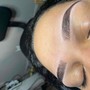 Eyebrow Fill-in And Lash Application