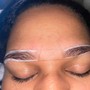 Eyebrow Fill-in And Lash Application