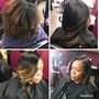 Relaxer Retouch & Style