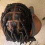 Medium Box Braids