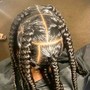 Jumbo Knotless Box Braids