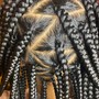 Smedium Goddess Knotless Braids