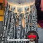 Smedium Goddess Knotless Braids