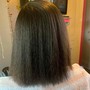 Hair Glaze Treatment or Jet Black Coloring