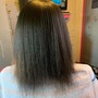 Hair Glaze Treatment or Jet Black Coloring