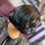 Bob Cut &amp; style on natural hair