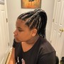 Knotless box braids