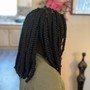 Knotless box braids