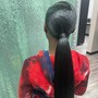 Sleek Ponytail Style