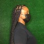 Medium box braids