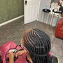 Small regular box braids