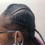 2 Feed In Braids