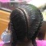 2 Feed In Braids