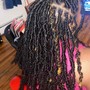 Large Knotless box Braids