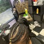 Half Head Crochet Braids